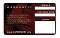 Warranty Card Designing and Printing
