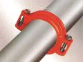 Shoulder End, Flexible Coupling Galvanized Collared Steel Pipes