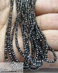 Natural Black Diamond Bead Necklace Wholeseller