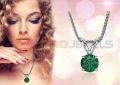 Emerald Gemstone Pendants