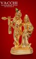 Gold Plated Radha Krishna Idols