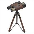 Nautical Antique Binocular With Stand