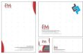 printed office stationery