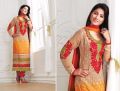 Karachi Work Straight Cut Georgette Salwar Kameez