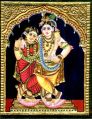 Tanjore Paintings of Radha Krishna