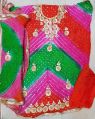 Art Silk Bandhani Dress Material