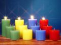 Pillar Colored Candles