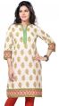 RESPLENDENT ROYAL LADIES KURTI IN IVORY