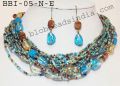 Glass Bead Necklace Set