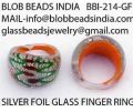 Glass Finger Rings