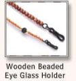 Wooden Beaded Eye Glass Holder