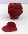 Stone Valentine Coasters Heart