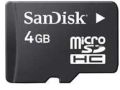 SanDisk Micro SD 4 GB Card
