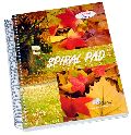 Spiral Notebook 200 pages plain
