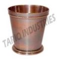 Brass Julep Cup 05 Oz Smooth Copper Antique