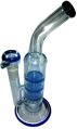 Glass Triple Honeycomb Water Pipe