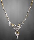 Diamond Gold Necklace (CWDGN002)
