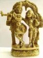 Brass Radha Krishna Statue