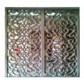 Square Non Polished Polished Decorative Window Glass